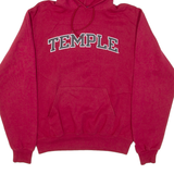 CHAMPION Temple Mens Red Hoodie S