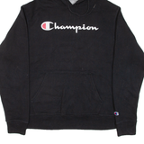 CHAMPION 21 Mens Black Hoodie M