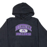 CHAMPION REVERSE WEAVE Boyceville Bulldogs Mens Black Hoodie USA S