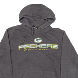 NFL Green Bay Packers Mens Grey Hoodie USA M