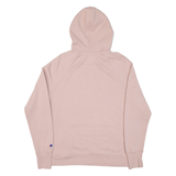 CHAMPION Womens Pink Hoodie L