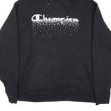 CHAMPION Mens Black Hoodie XL