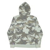 CHAMPION Camo Womens Green Hoodie S