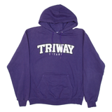 CHAMPION Triway Titans Mens Purple Hoodie USA L