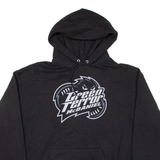 CHAMPION Green Terror McDaniel Mens Black Hoodie USA XL