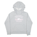 CHAMPION Pensacola Christian College Womens Grey Hoodie USA L