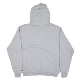 CHAMPION Liberty Baseball Mens Grey Hoodie USA L