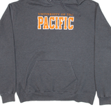 CHAMPION University Of The Pacific Mens Grey Hoodie USA L