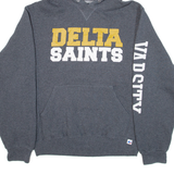 RUSSELL ATHLETIC Delta Saints Mens Grey Hoodie USA S