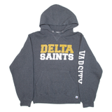 RUSSELL ATHLETIC Delta Saints Mens Grey Hoodie USA S