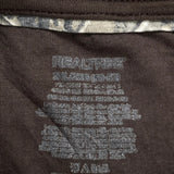 Realtree Camo Long Sleeve T-Shirt - 2XL Camo Cotton