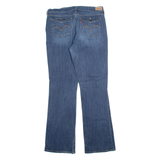 LEVI'S 515 Womens Jeans Blue Regular Bootcut Stone Wash W32 L34