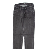 7 FOR ALL MANKIND Womens Jeans Grey Slim Skinny Stone Wash W26 L30