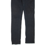 LEVI'S 511 Jeans Mens Black Slim Straight W30 L32