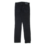 LEVI'S 511 Jeans Mens Black Slim Straight W30 L32