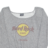 HARD ROCK CAFE Womens Sweatshirt Grey M