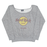 HARD ROCK CAFE Womens Sweatshirt Grey M
