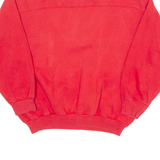 HALF MODA BAMBINI Womens Sweatshirt Red 1/4 Zip S