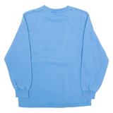ADIDAS Mens Sweatshirt Blue Crew Neck S