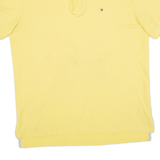 TOMMY HILFIGER Mens Polo Shirt Yellow L