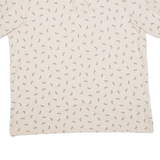 NAUTICA Fish Mens Polo Shirt Beige XL