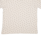 NAUTICA Fish Mens Polo Shirt Beige XL
