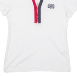 TOMMY HILFIGER Womens Polo Shirt White M