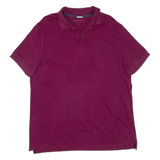 NAUTICA Mens Polo Shirt Purple L