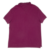 NAUTICA Mens Polo Shirt Purple L