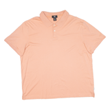 CALVIN KLEIN Mens Polo Shirt Pink 2XL