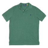 POLO RALPH LAUREN Mens Polo Shirt Green S