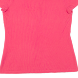 TOMMY HILFIGER Womens Polo Shirt Pink L