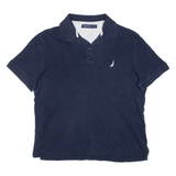 NAUTICA Mens Polo Shirt Blue S