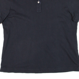 TOMMY HILFIGER Womens Polo Shirt Black L