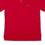 TOMMY HILFIGER Mens Polo Shirt Red M