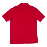 TOMMY HILFIGER Mens Polo Shirt Red M