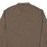 NAUTICA Mens Polo Shirt Green Long Sleeve M