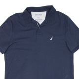NAUTICA Mens Polo Shirt Blue L