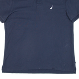 NAUTICA Mens Polo Shirt Blue L