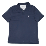 NAUTICA Mens Polo Shirt Blue L