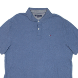 TOMMY HILFIGER Mens Polo Shirt Blue XL