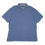 TOMMY HILFIGER Mens Polo Shirt Blue XL