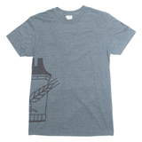 GILDAN Mens T-Shirt Grey XS