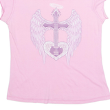 HARD ROCK CAFE Berlin Womens Band T-Shirt Pink M