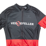 CUORE Cycling Zip Up Mens Jersey Black S