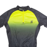 STOKE Cycling Mens Jersey Black 1/4 Zip S
