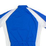 Cycling Mens Jersey Blue 1/4 Zip L
