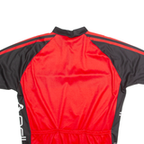 ODLO Cycling Mens Jersey Red 1/4 Zip XL