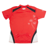 ZIENER Cycling Zip Up Mens Jersey Red High Neck L