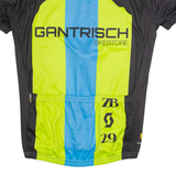 DECCA Cycling Zip Up Mens Jersey Black High Neck S